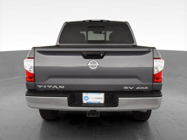 2019 Nissan Titan Crew Cab SV Pickup 4D 5 1/2 ft pickup Gray -... for sale in Grand Rapids, MI – photo 9