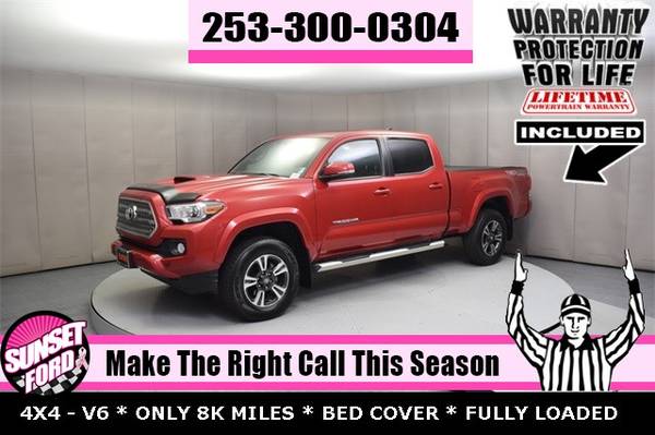 2017 Toyota Tacoma TRD Sport 3.5L V6 4WD Double Cab 4X4 PICKUP TRUCK for sale in Sumner, WA