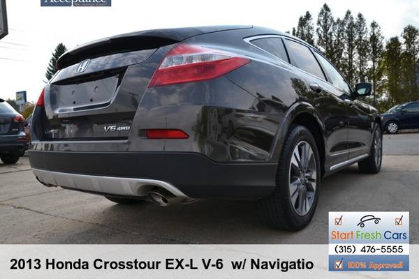 2013 HONDA CROSSTOUR EX-L V-6 W/ NAVIGATION - cars & trucks - by... for sale in Syracuse, NY – photo 5