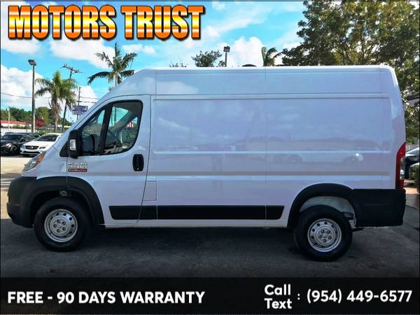 2019 Ram ProMaster Cargo Van 2500 High Roof 136" WB BAD CREDIT NO... for sale in Miami, FL – photo 4