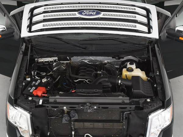 2013 Ford F150 SuperCrew Cab Lariat Pickup 4D 5 1/2 ft pickup GREEN - for sale in Atlanta, TN – photo 4