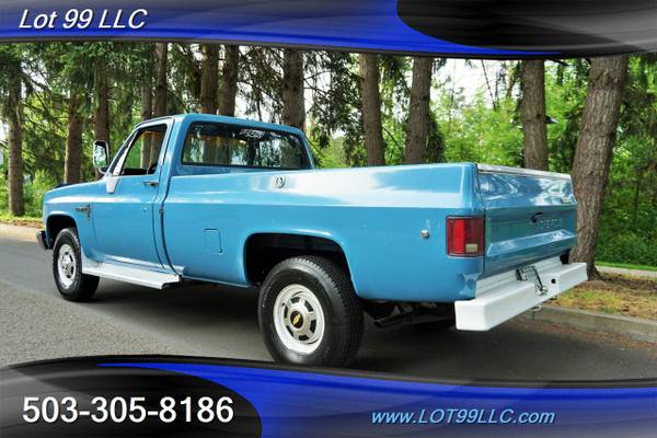 1982 *CHEVROLET* C/K 20 6.5L DIESEL AUTOMATIC 4X4 LONG BED 1 OWNER K20 for sale in Milwaukie, OR – photo 8