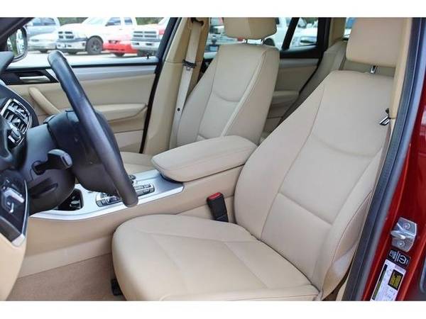 2014 BMW X3 xDrive28i (Vermilion Red Metallic) for sale in Chandler, OK – photo 11