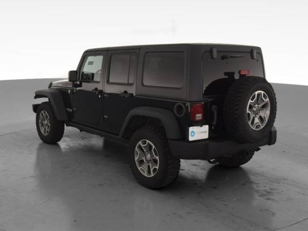 2013 Jeep Wrangler Unlimited Rubicon Sport Utility 4D suv Black for sale in Point Edward, MI – photo 7
