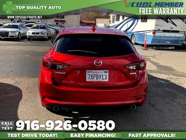 2017 Mazda Mazda3 5-Door Grand Touring Hatchback for only $17,495 -... for sale in Rancho Cordova, CA – photo 6