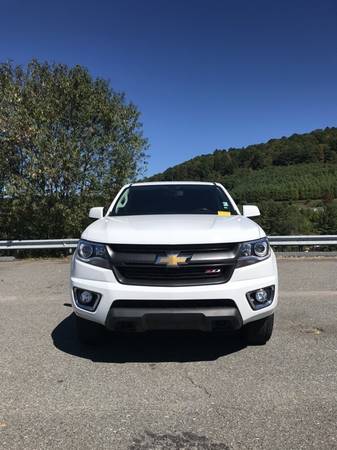 2018 Chevy Chevrolet Colorado Z71 pickup White - cars & trucks - by... for sale in Boone, NC – photo 3