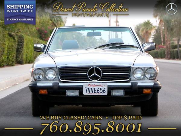 1983 Mercedes-Benz 380SL Low Miles for sale by Desert Private... for sale in Palm Desert, TX – photo 3