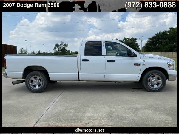 2007 Dodge Ram 3500 2WD Quad Cab SRW ST Diesel - cars & trucks - by... for sale in Lewisville, TX – photo 7