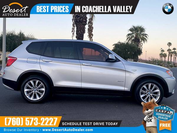 PRICE BREAK on this 2013 BMW X3 xDrive28i AWD 75,000 MILES xDrive28i... for sale in Palm Desert , CA – photo 7