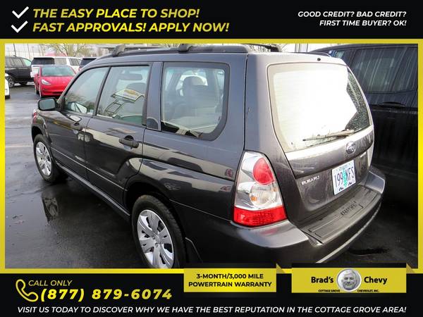 277/mo - 2008 Subaru Forester X - - by dealer for sale in Cottage Grove, OR – photo 5