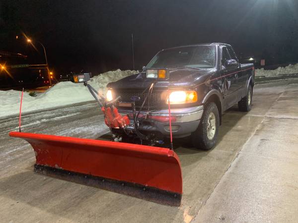 Ford F-150 4X4 5 4 PLOW TRUCK WESTERN PLOW strong ready for work for sale in Anoka, MN – photo 3