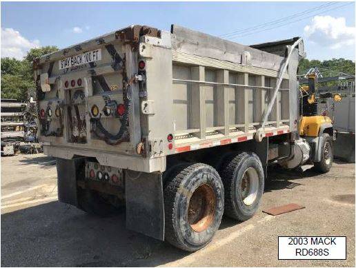 2003 Mack RD688S T/A Dump Truck - cars & trucks - by owner - vehicle... for sale in NEW HOLLAND, PA – photo 12
