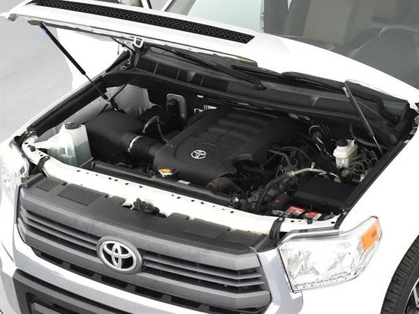 2014 Toyota Tundra Double Cab SR5 Pickup 4D 6 1/2 ft pickup White - for sale in Springfield, MA – photo 4