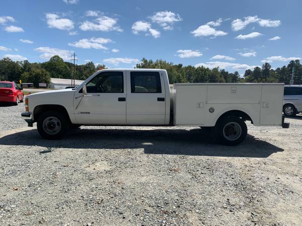 VERY NICE 1999 CHEVROLET C/K 3500 DUALLY WORK TRUCK WITH UTILITY BED... for sale in Thomasville, NC – photo 8