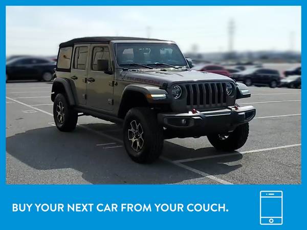 2019 Jeep Wrangler Unlimited Rubicon Sport Utility 4D suv Gray for sale in Green Bay, WI – photo 12