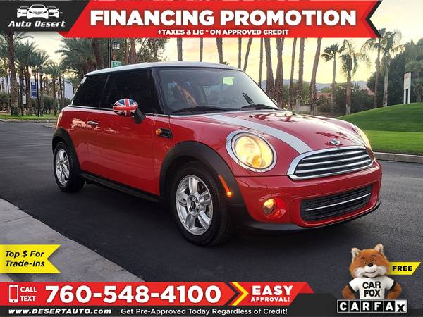 2012 Mini *Cooper* *Hardtop* Only $127/mo! Easy Financing! - cars &... for sale in Palm Desert , CA – photo 6