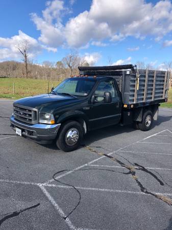Ford F-350 Super Duty Dump Truck - cars & trucks - by owner -... for sale in Churchville, VA – photo 2