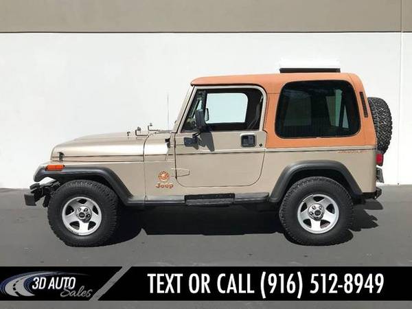 1995 Jeep Wrangler Sahara 2dr 4WD SUV CALL OR TEXT FOR A PRE APPROVED! for sale in Rocklin, CA – photo 20