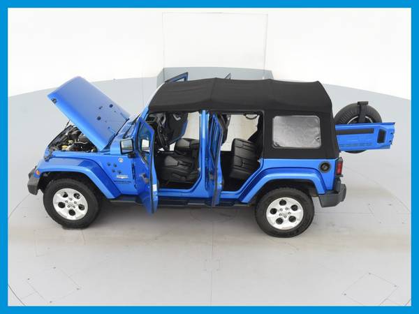 2015 Jeep Wrangler Unlimited Sahara Sport Utility 4D suv Blue for sale in Jonesboro, AR – photo 16