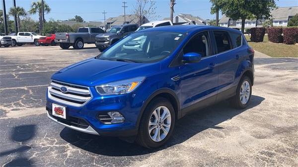 2019 Ford Escape SE suv Blue - - by dealer - vehicle for sale in Little River, SC – photo 4