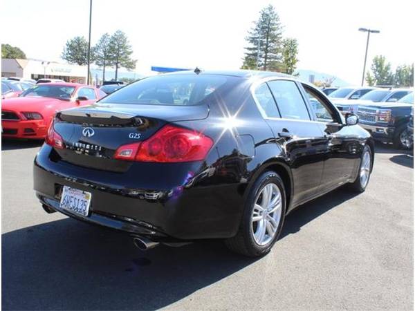 2012 INFINITI G25 sedan Journey (Black Obsidian) for sale in Lakeport, CA – photo 7