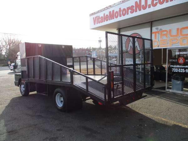 2008 Mitsubishi Fuso FE145 DOVETAIL, LANDSCAPE TRUCK, DIESEL 76K for sale in south amboy, IN – photo 2