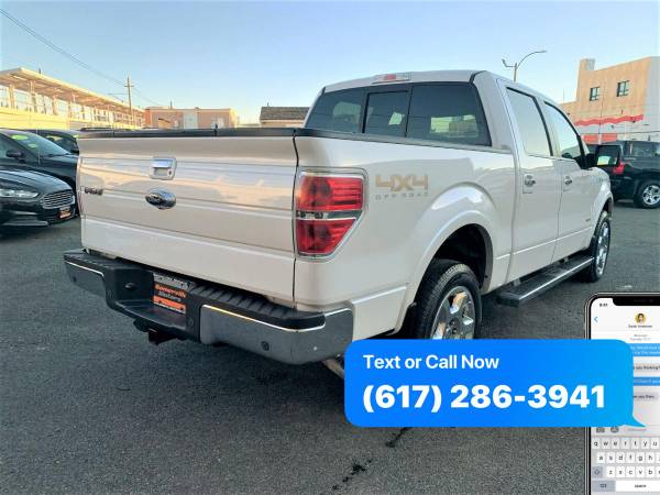2014 Ford F-150 F150 F 150 Lariat 4x4 4dr SuperCrew Styleside 6 5 for sale in Somerville, MA – photo 7
