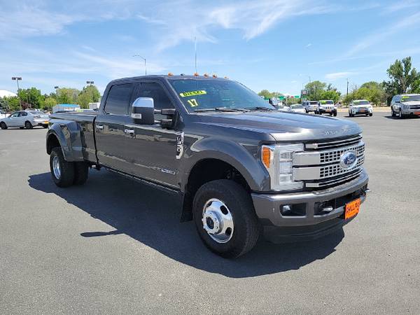 2017 Ford Super Duty F-350 DRW Platinum 4WD Crew Cab 8 Box - cars & for sale in Payette, ID – photo 5