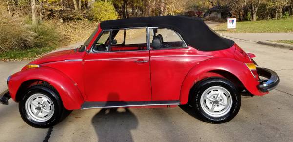 79 Volkswagen Convertible - cars & trucks - by owner - vehicle... for sale in Moline, NC – photo 2