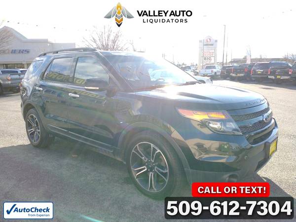 Just 400/mo - 2014 Ford Explorer Sport Wagon - 101, 512 Miles - cars for sale in Spokane Valley, MT – photo 3