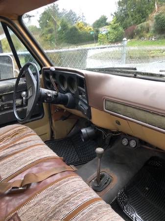 Price Dropped 1975 3/4 ton Chevy Scottsdale - - by for sale in Edmonds, WA – photo 7