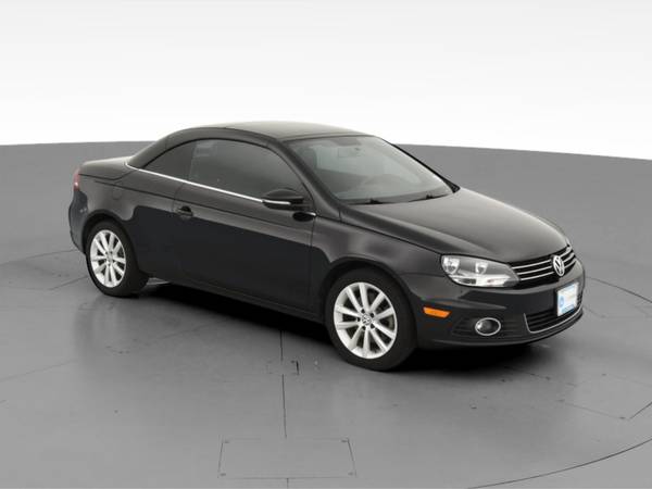 2015 VW Volkswagen Eos Komfort Convertible 2D Convertible Black for sale in reading, PA – photo 15