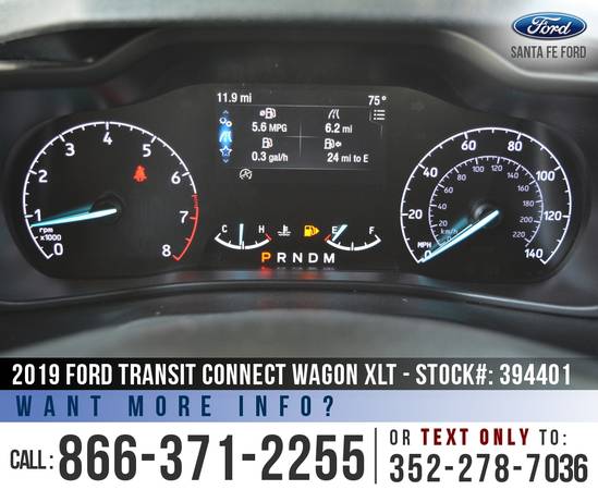 2019 FORD TRANSIT CONNECT WAGON XLT *** SiriusXM, SYNC, GPS *** for sale in Alachua, FL – photo 11
