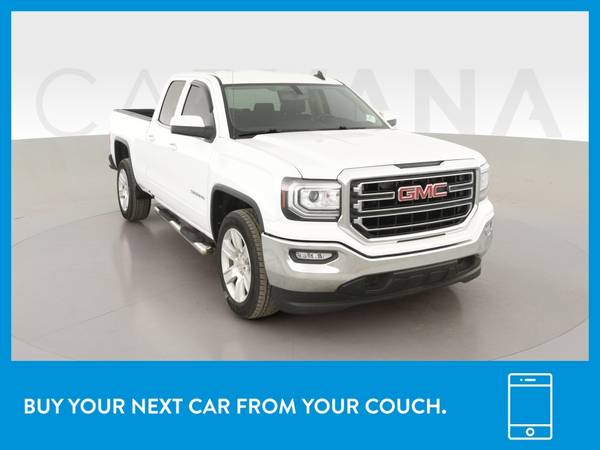 2016 GMC Sierra 1500 Double Cab SLE Pickup 4D 6 1/2 ft pickup White for sale in Hickory, NC – photo 12