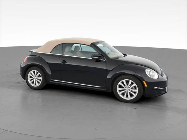 2013 VW Volkswagen Beetle TDI Convertible 2D Convertible Black - -... for sale in Hartford, CT – photo 14