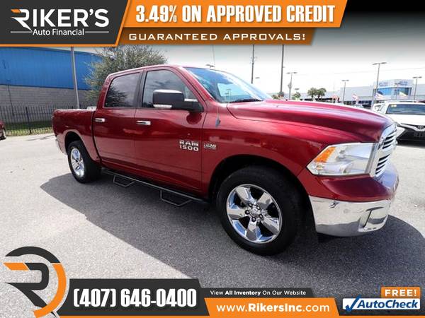 $264/mo - 2014 Ram 1500 Big Horn Crew Cab - 100 Approved! - cars &... for sale in Kissimmee, FL – photo 7