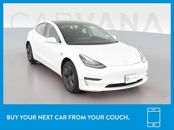 2019 Tesla Model 3 Standard Range Plus Sedan 4D sedan White for sale in La Jolla, CA – photo 12