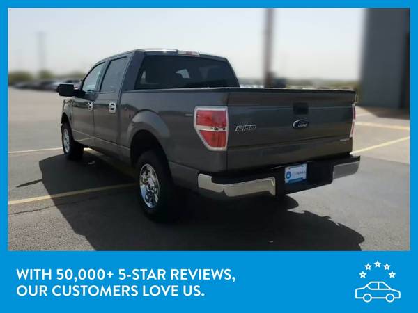 2013 Ford F150 SuperCrew Cab XLT Pickup 4D 5 1/2 ft pickup Gray for sale in Lafayette, LA – photo 6