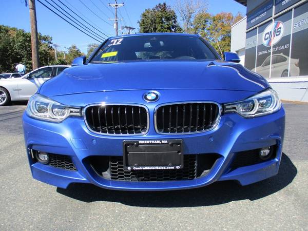 2017 *BMW* *3 Series* *340i xDrive* Estoril Blue Met for sale in Wrentham, MA – photo 8