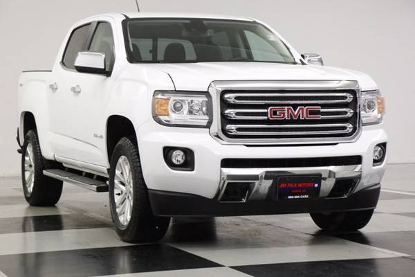 SLEEK White Canyon *2018 GMC SLT* 4WD Crew Cab *NAVIGATION - CAMERA*... for sale in Clinton, AR – photo 19