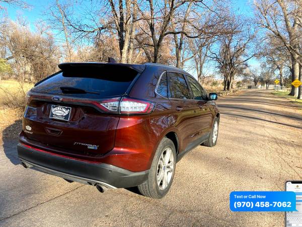 2015 Ford Edge 4dr Titanium AWD - CALL/TEXT TODAY! for sale in Sterling, CO – photo 7