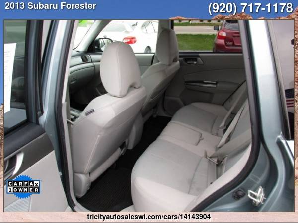 2013 SUBARU FORESTER 2 5X PREMIUM AWD 4DR WAGON 4A Family owned for sale in MENASHA, WI – photo 17
