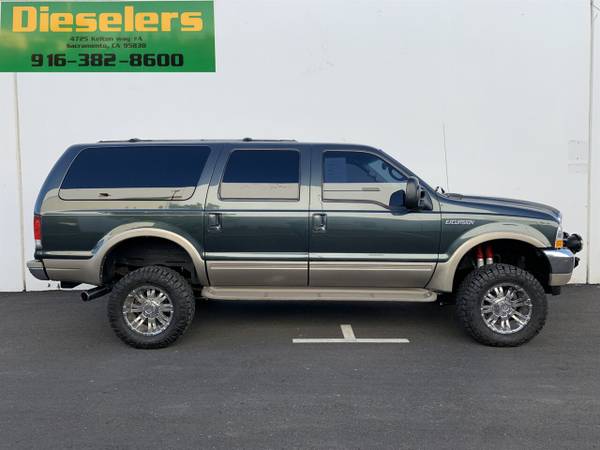 2000 Ford Excursion 4X4 Limited 6 8L V10 Triton Gas LOADED LIFTED for sale in Sacramento , CA – photo 5