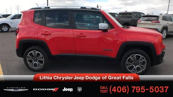 2017 Jeep Renegade Limited 4x4 - - by dealer - vehicle for sale in Great Falls, MT – photo 5