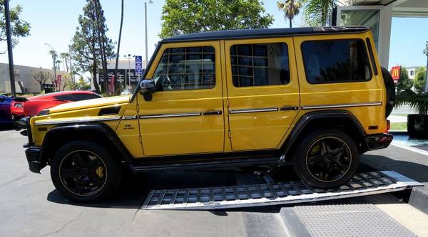 2016 Mercedes Benz G63 Solarbeam Yellow Very Rare Must See - cars & for sale in Costa Mesa, CA – photo 5