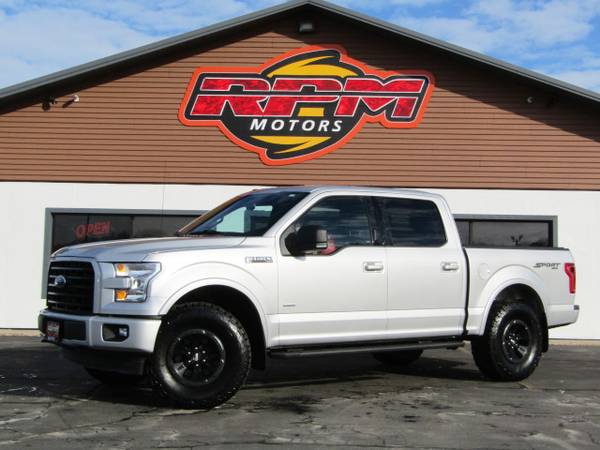 2017 Ford F-150 Crew Cab Sport Package 4x4 Level lift Raptor for sale in New Glarus, WI – photo 2