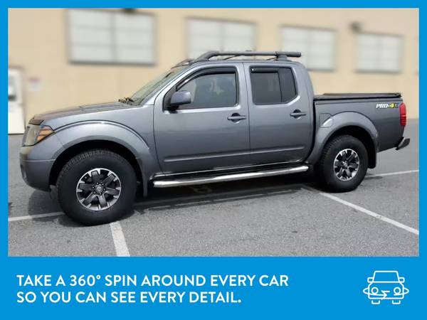 2016 Nissan Frontier Crew Cab PRO-4X Pickup 4D 5 ft pickup Gray for sale in New Orleans, LA – photo 3