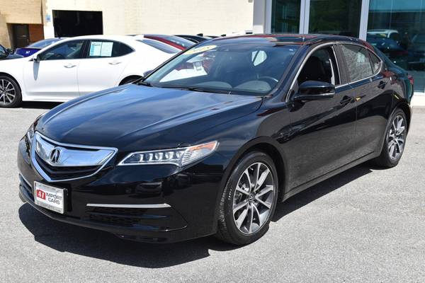 2015 *Acura* *TLX* *4dr Sedan FWD V6 Tech* Crystal B for sale in Rockville, MD – photo 2