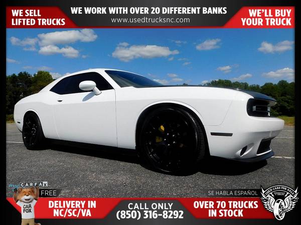 350/mo - 2015 Dodge Challenger R/T 2dr Coupe FOR ONLY - cars & for sale in KERNERSVILLE, SC – photo 2