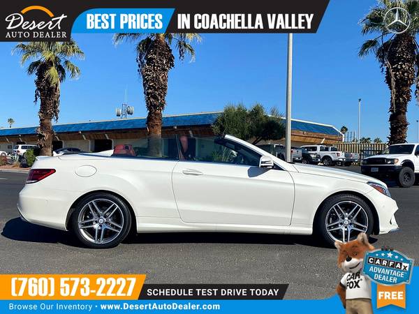 2017 Mercedes-Benz E 400 16,000 miles LIKE NEW 1 OWNER Convertible w... for sale in Palm Desert , CA – photo 6